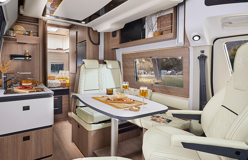 Husbilar CAMPER VAN XL SELECT - SLLSKAPSRUM